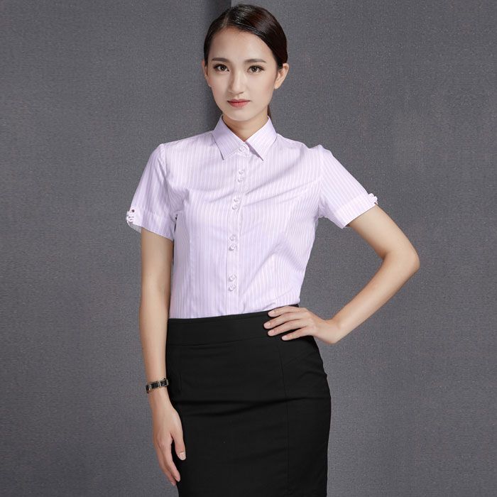 女士優質商務襯衣JL-CY456